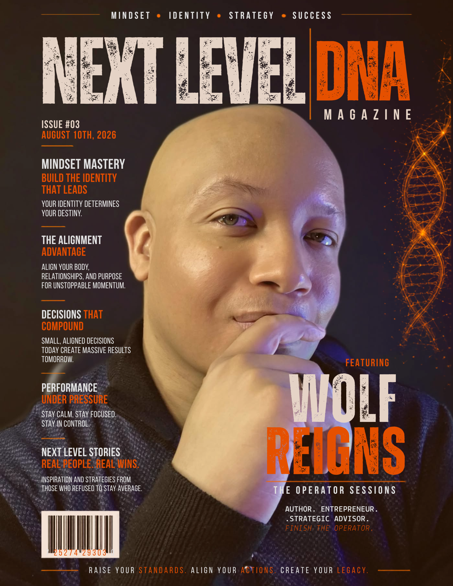 Next Level DNA Magazine Issue 3 Cover